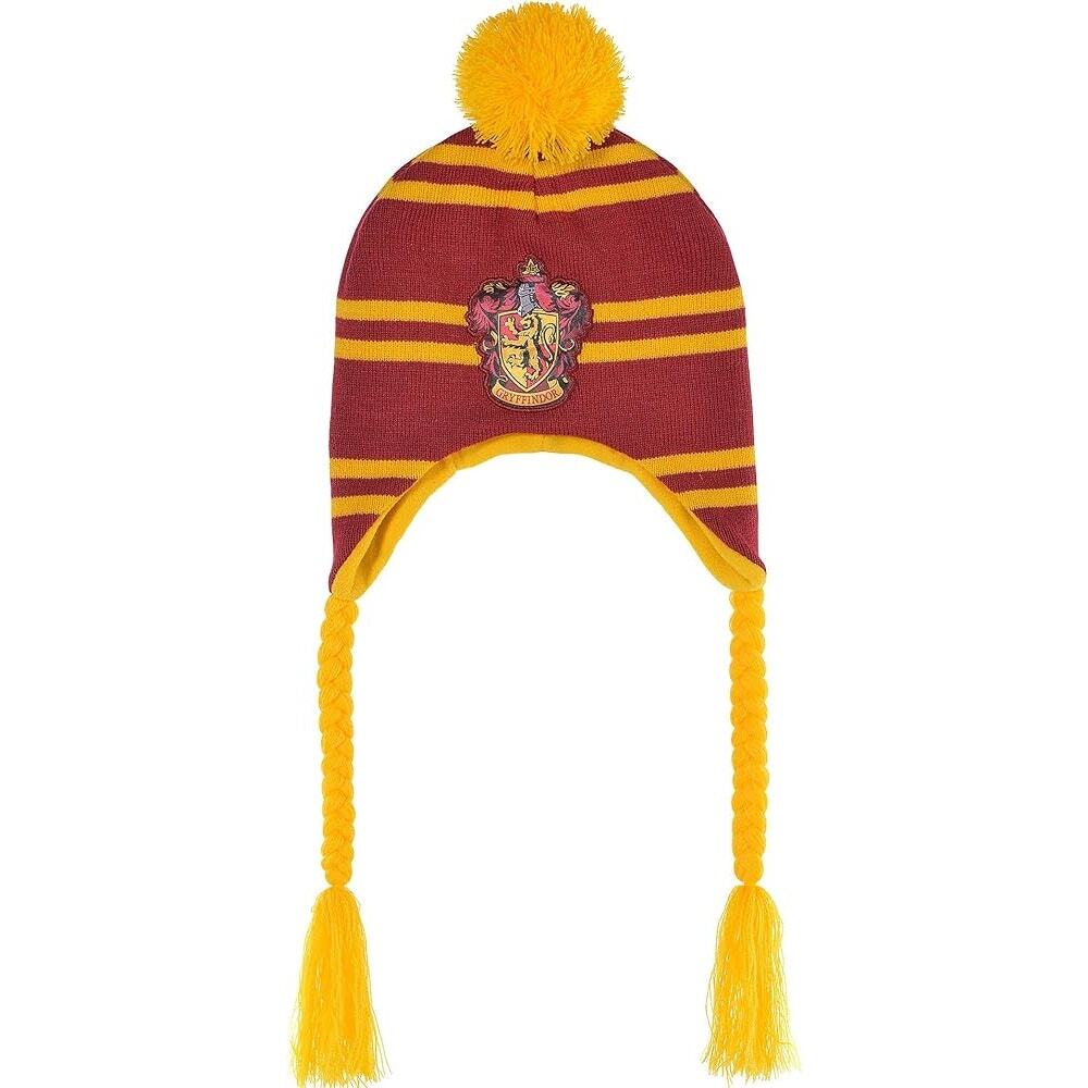 Harry Potter Gryffindor Stripes Knit Hat Winter Cap One Size Beanie